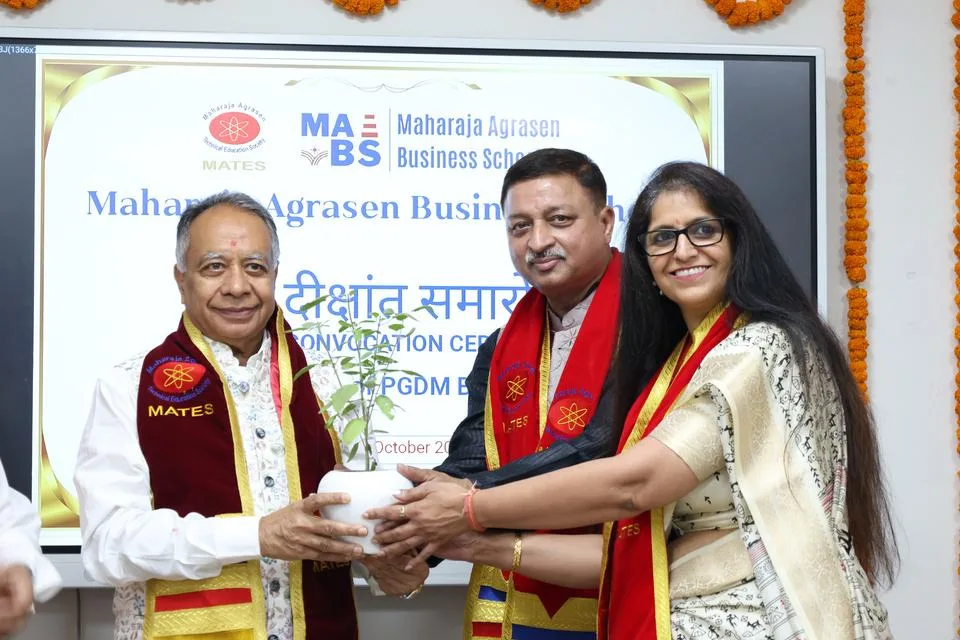 Felicitation at the convocation
