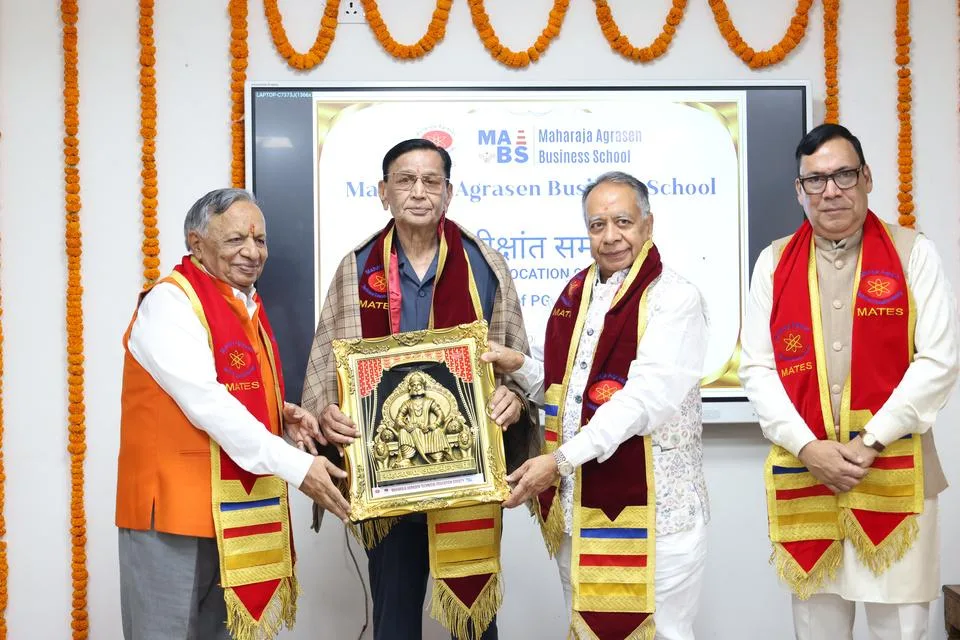 A memento presented at the convocation